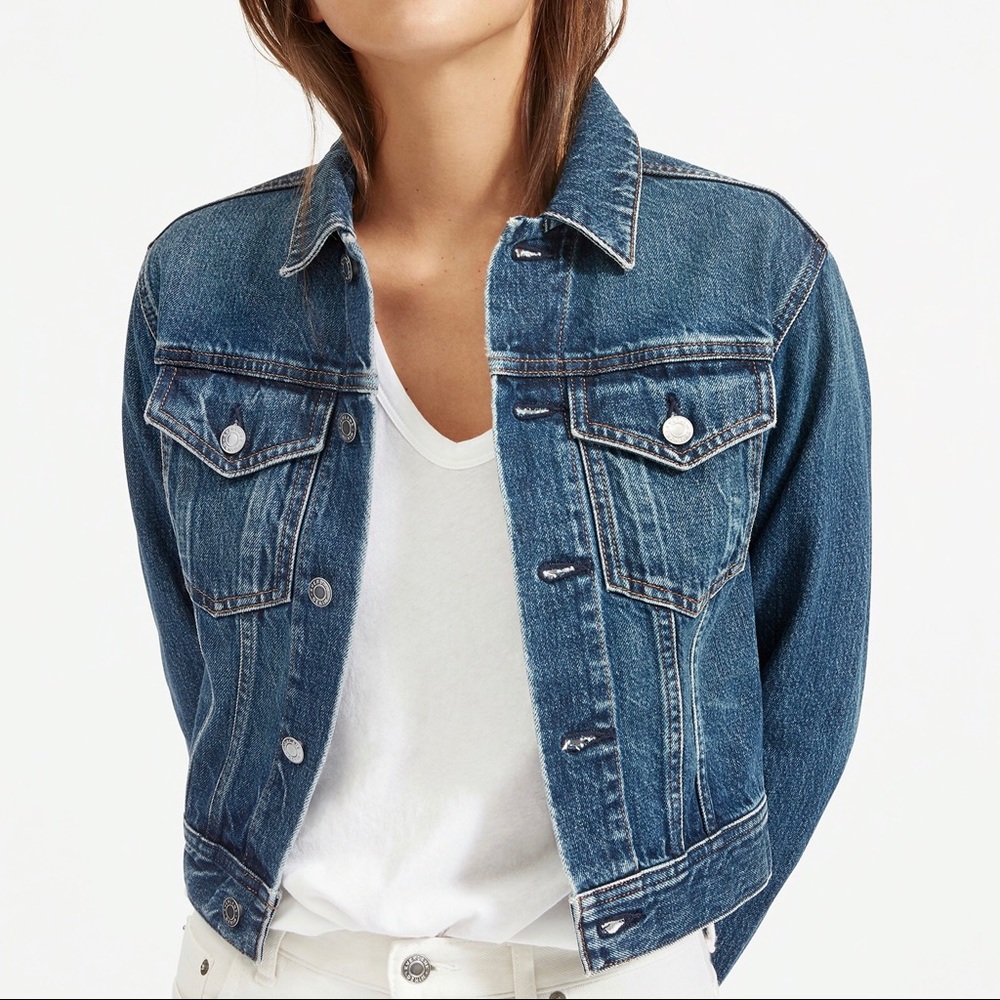 NWT Everlane Denim Jacket